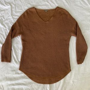 Brown Knitted Sweater